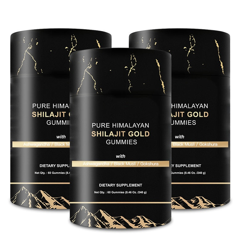Shilajit Gold Gummies 60 Capsules