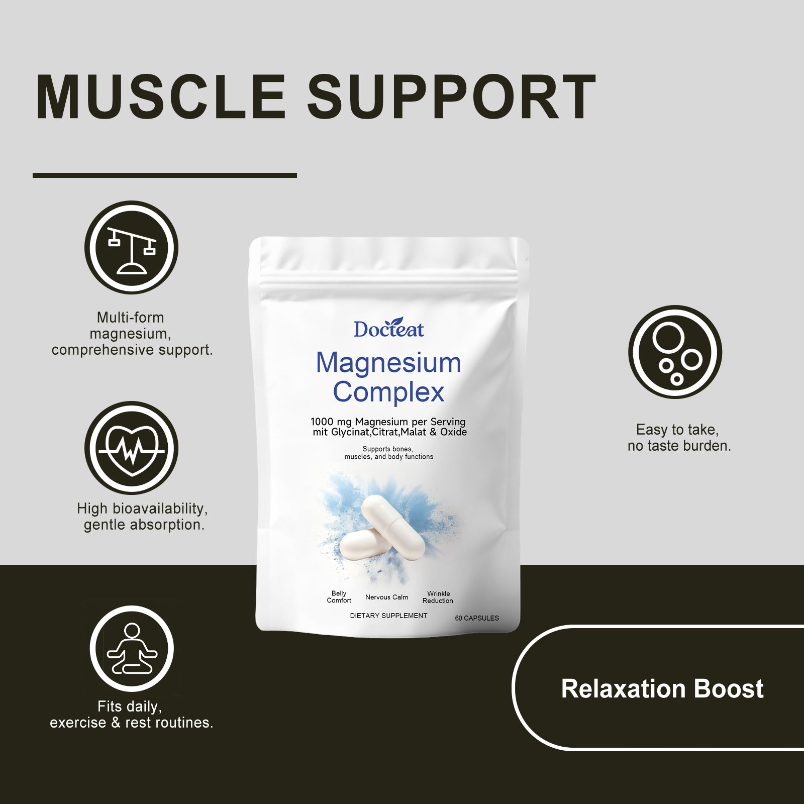 Magnesium Complex Support Capsules